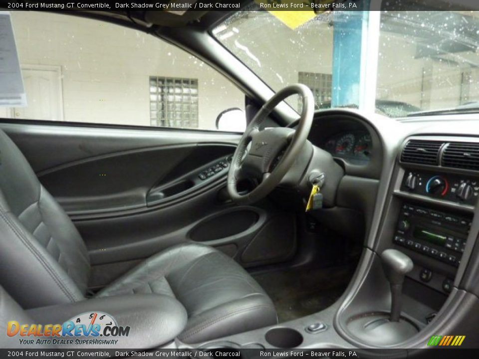 2004 Ford Mustang GT Convertible Dark Shadow Grey Metallic / Dark Charcoal Photo #18