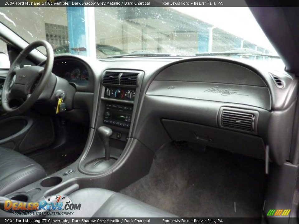 2004 Ford Mustang GT Convertible Dark Shadow Grey Metallic / Dark Charcoal Photo #19