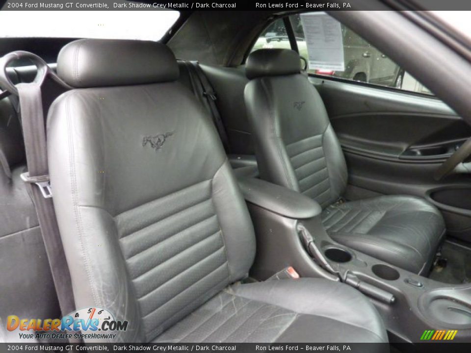 2004 Ford Mustang GT Convertible Dark Shadow Grey Metallic / Dark Charcoal Photo #21