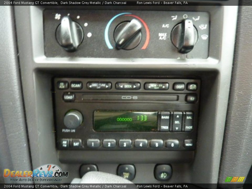2004 Ford Mustang GT Convertible Dark Shadow Grey Metallic / Dark Charcoal Photo #22