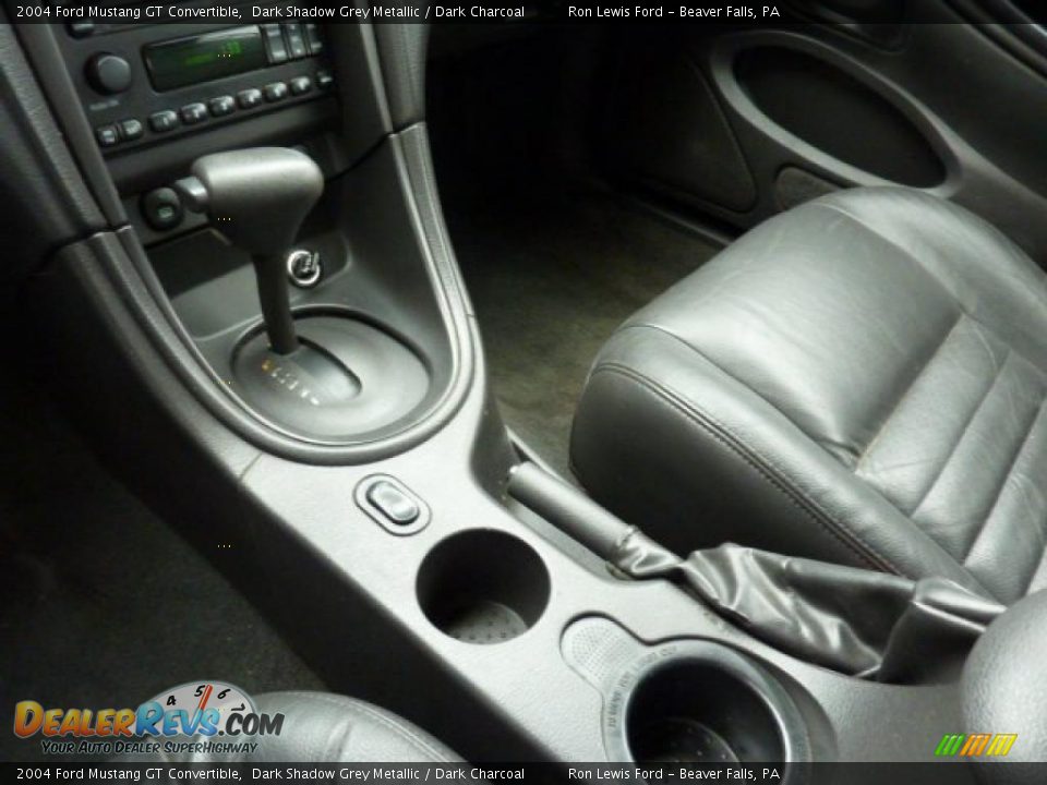 2004 Ford Mustang GT Convertible Dark Shadow Grey Metallic / Dark Charcoal Photo #23