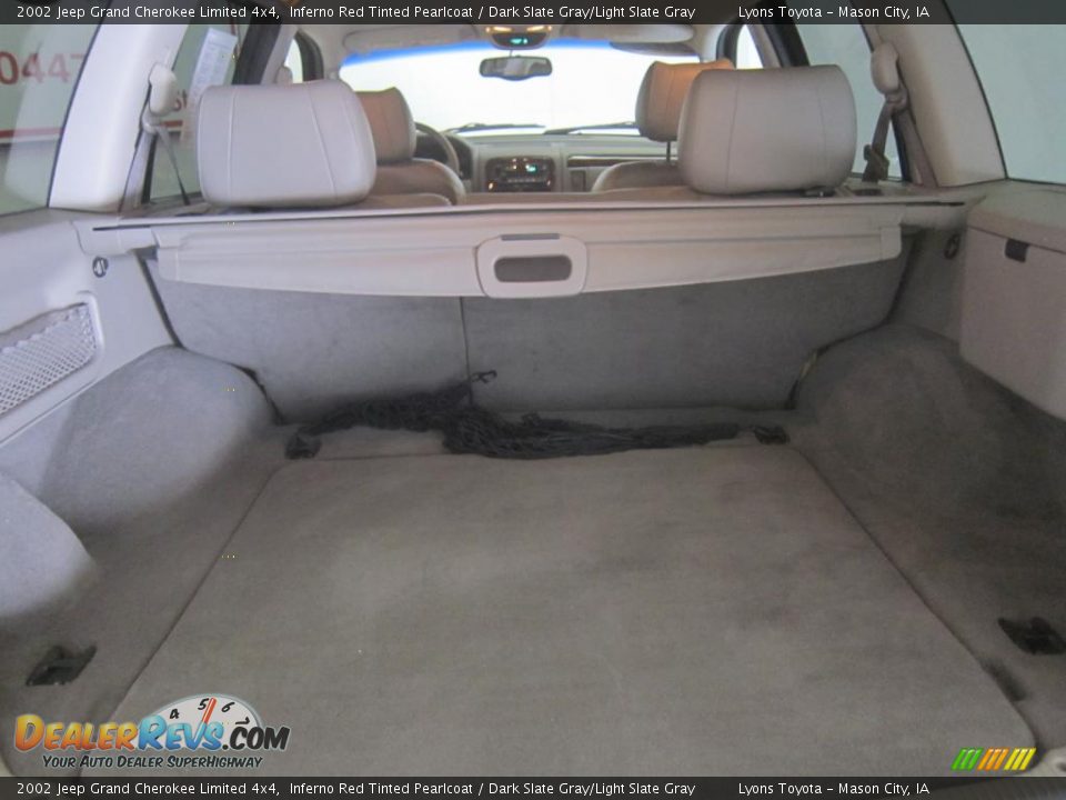 2002 Jeep Grand Cherokee Limited 4x4 Inferno Red Tinted Pearlcoat / Dark Slate Gray/Light Slate Gray Photo #5