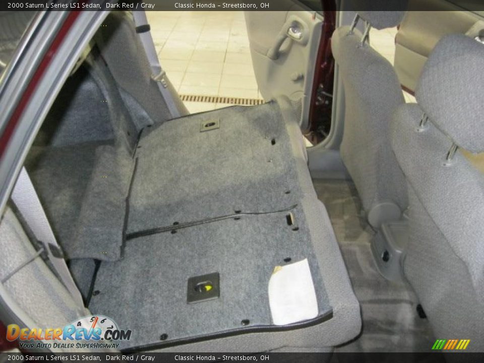 2000 Saturn L Series LS1 Sedan Dark Red / Gray Photo #16