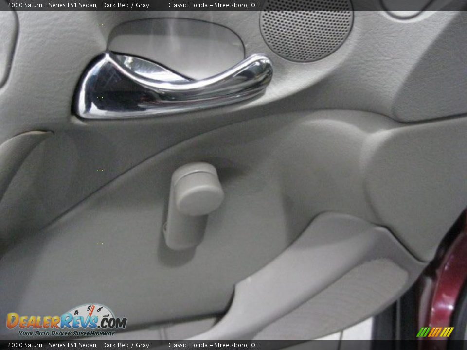 2000 Saturn L Series LS1 Sedan Dark Red / Gray Photo #19