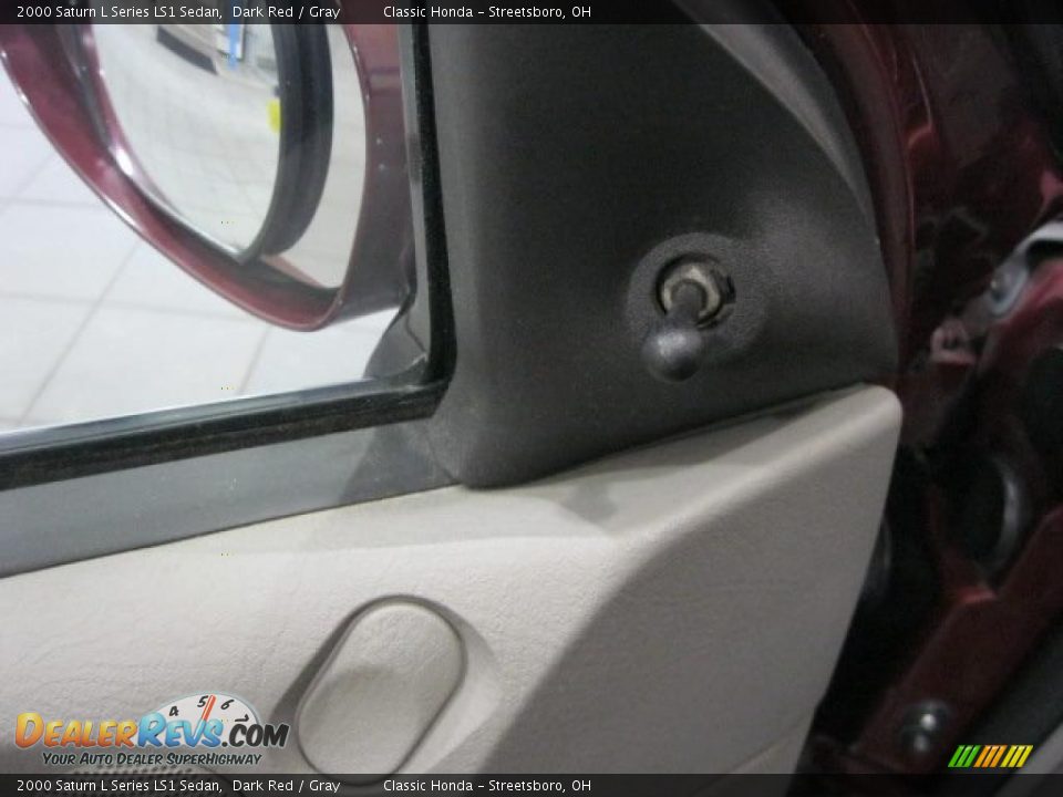 2000 Saturn L Series LS1 Sedan Dark Red / Gray Photo #20
