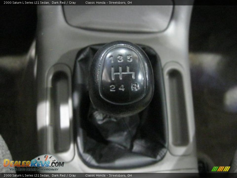 2000 Saturn L Series LS1 Sedan Dark Red / Gray Photo #25