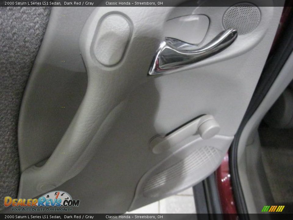 2000 Saturn L Series LS1 Sedan Dark Red / Gray Photo #30