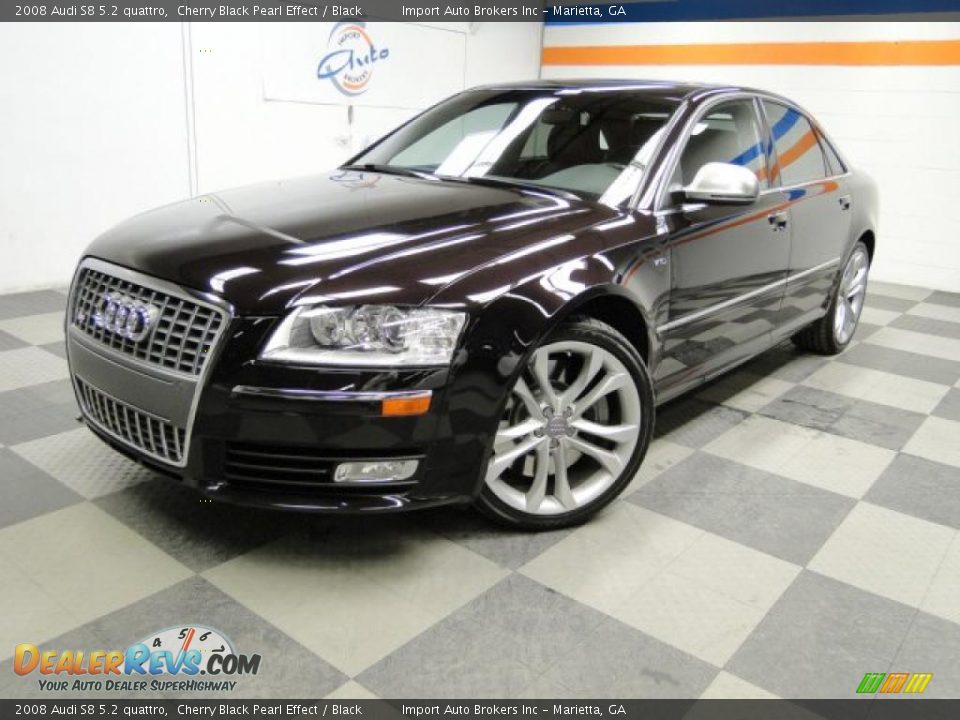 Front 3/4 View of 2008 Audi S8 5.2 quattro Photo #2