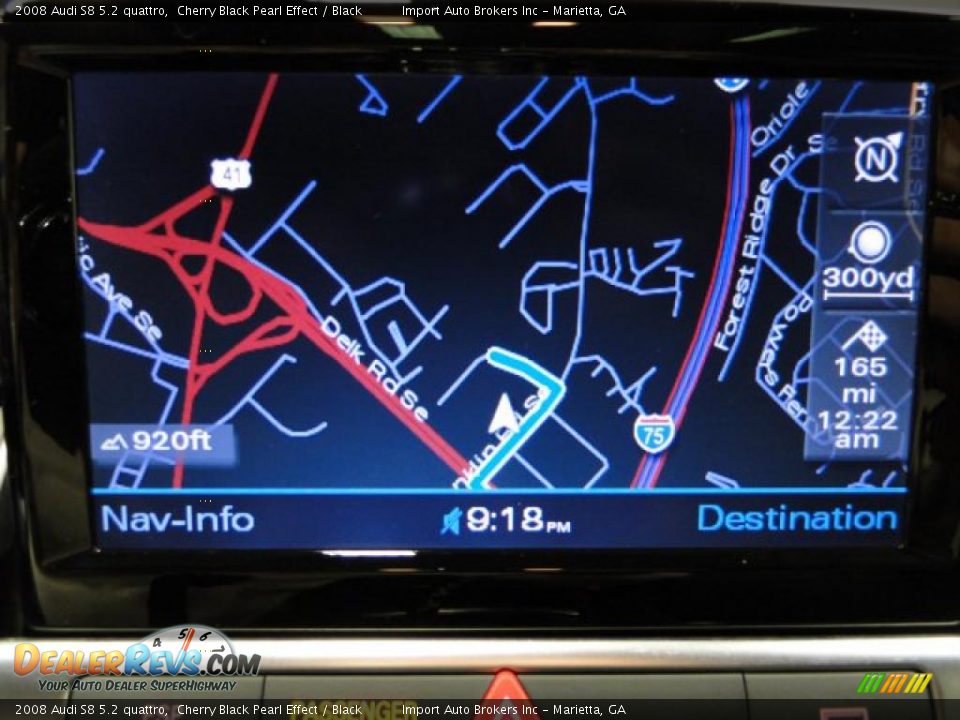 Navigation of 2008 Audi S8 5.2 quattro Photo #16