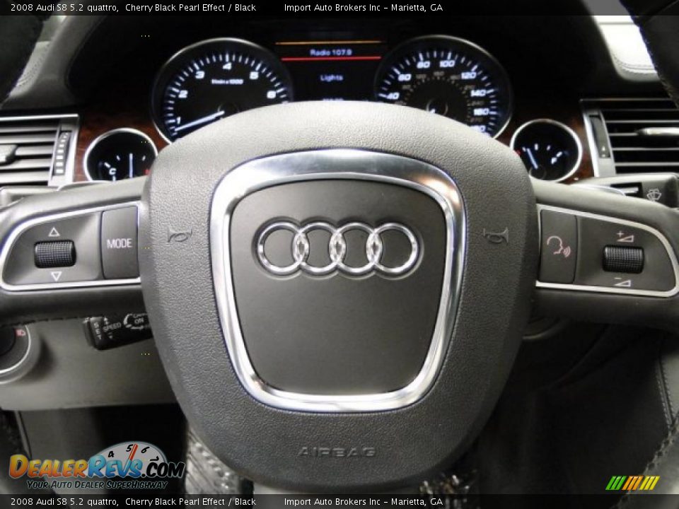Controls of 2008 Audi S8 5.2 quattro Photo #22