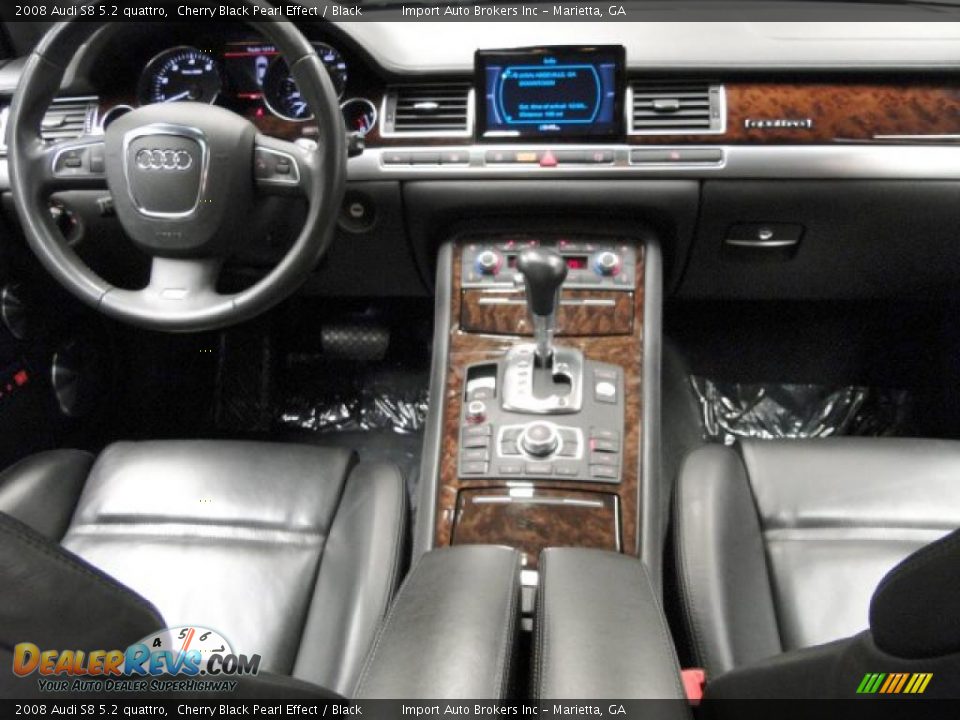 Dashboard of 2008 Audi S8 5.2 quattro Photo #35