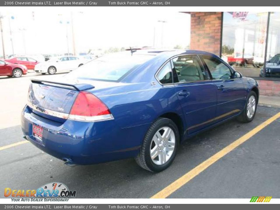 2006 Chevrolet Impala LTZ Laser Blue Metallic / Gray Photo #3
