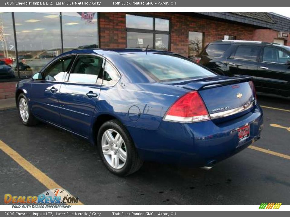 2006 Chevrolet Impala LTZ Laser Blue Metallic / Gray Photo #4