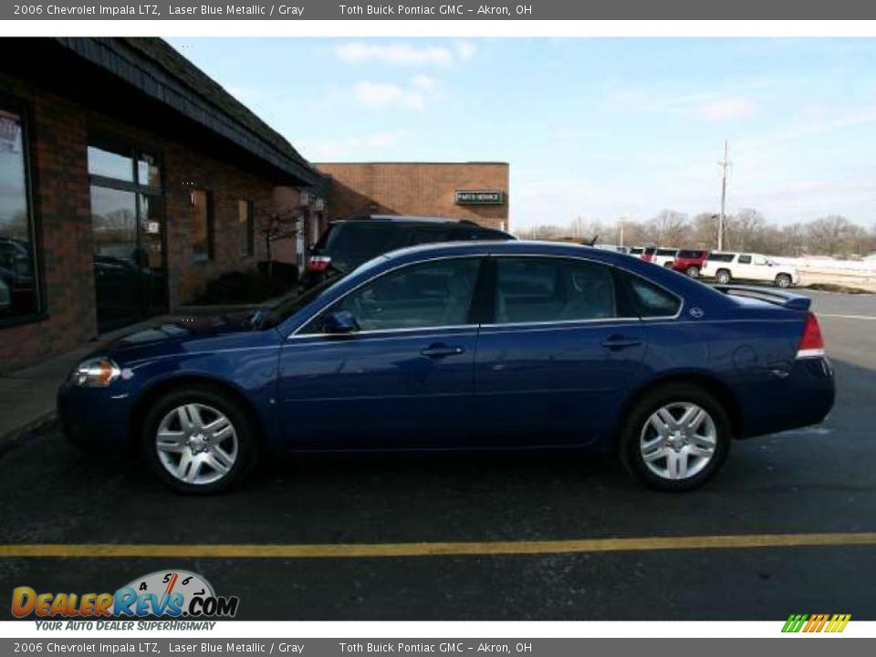 2006 Chevrolet Impala LTZ Laser Blue Metallic / Gray Photo #5