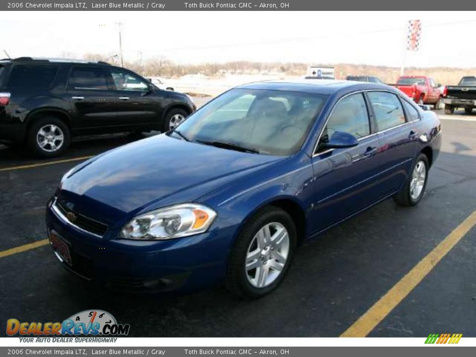 2006 Chevrolet Impala LTZ Laser Blue Metallic / Gray Photo #6