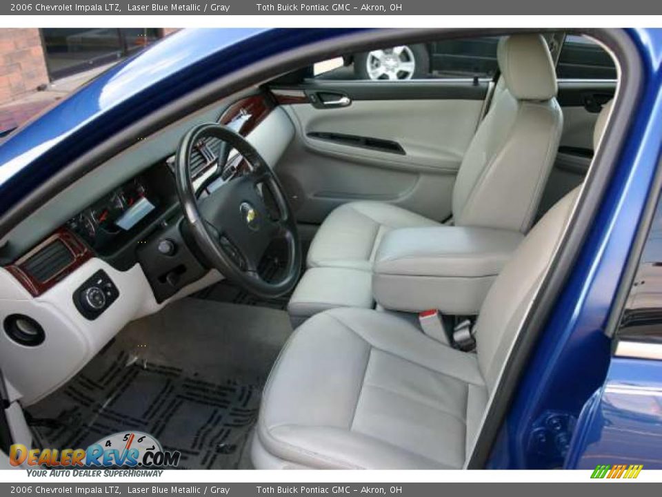 2006 Chevrolet Impala LTZ Laser Blue Metallic / Gray Photo #7