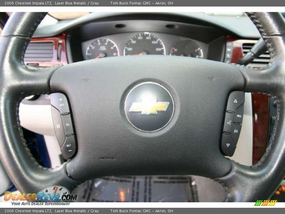 2006 Chevrolet Impala LTZ Laser Blue Metallic / Gray Photo #11
