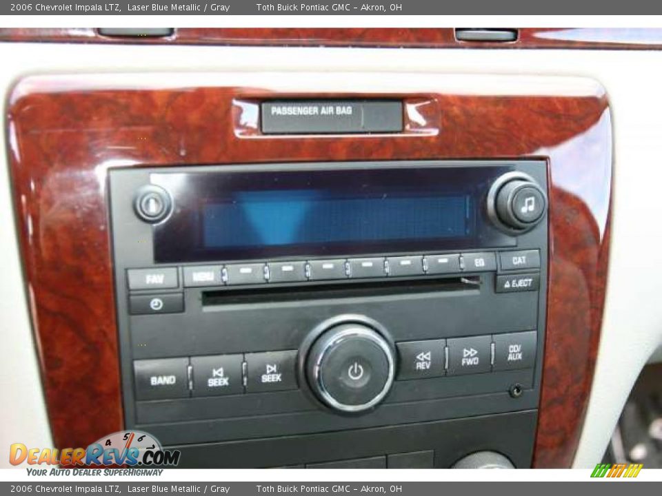 2006 Chevrolet Impala LTZ Laser Blue Metallic / Gray Photo #13