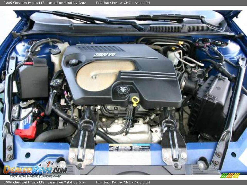 2006 Chevrolet Impala LTZ Laser Blue Metallic / Gray Photo #21