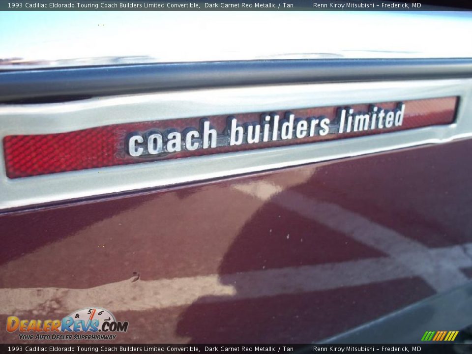 1993 Cadillac Eldorado Touring Coach Builders Limited Convertible Logo Photo #5