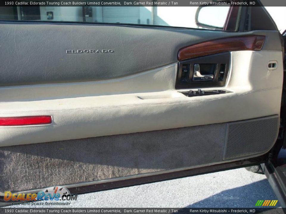 Door Panel of 1993 Cadillac Eldorado Touring Coach Builders Limited Convertible Photo #9