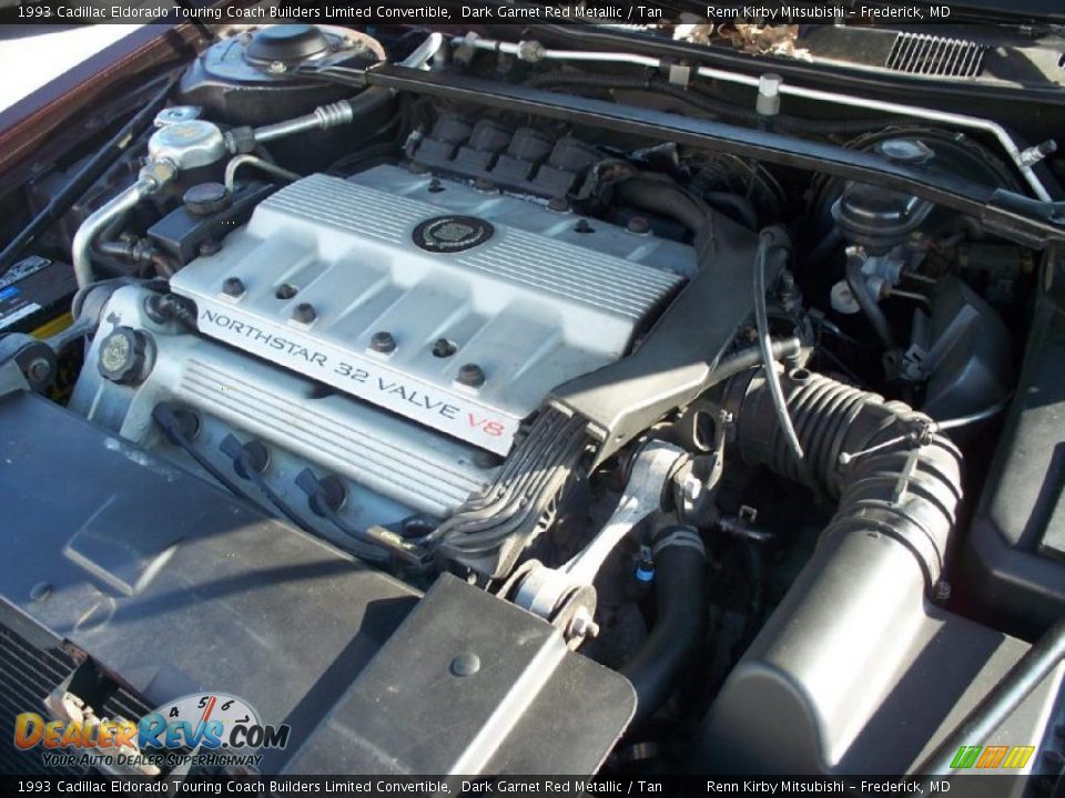 1993 Cadillac Eldorado Touring Coach Builders Limited Convertible 4.6 Liter DOHC 32-Valve Northstar V8 Engine Photo #21
