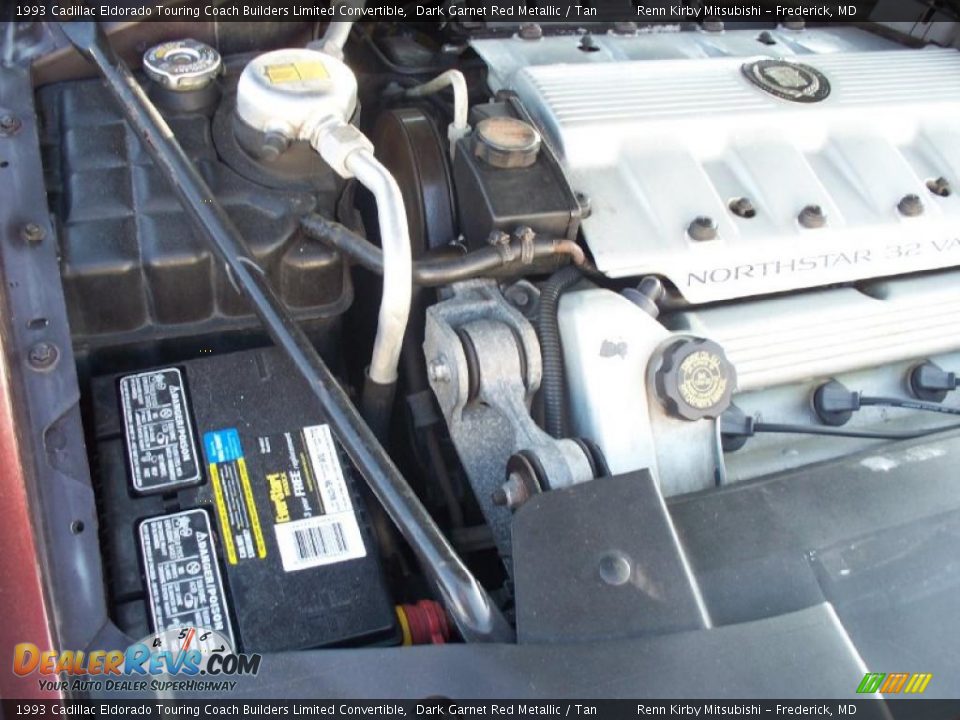1993 Cadillac Eldorado Touring Coach Builders Limited Convertible 4.6 Liter DOHC 32-Valve Northstar V8 Engine Photo #22
