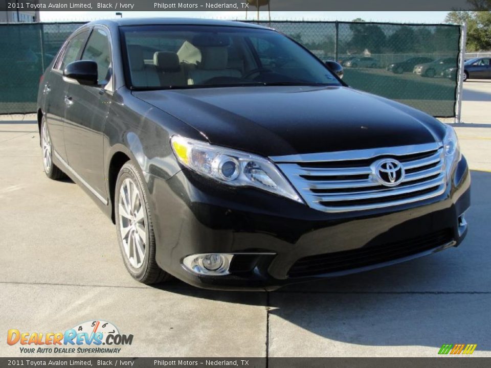 2011 Toyota Avalon Limited Black / Ivory Photo #1