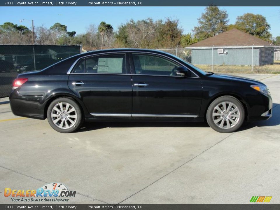 2011 Toyota Avalon Limited Black / Ivory Photo #2