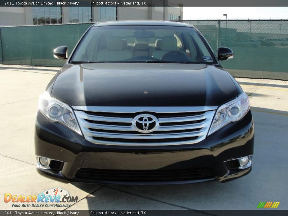 2011 Toyota Avalon Limited Black / Ivory Photo #8