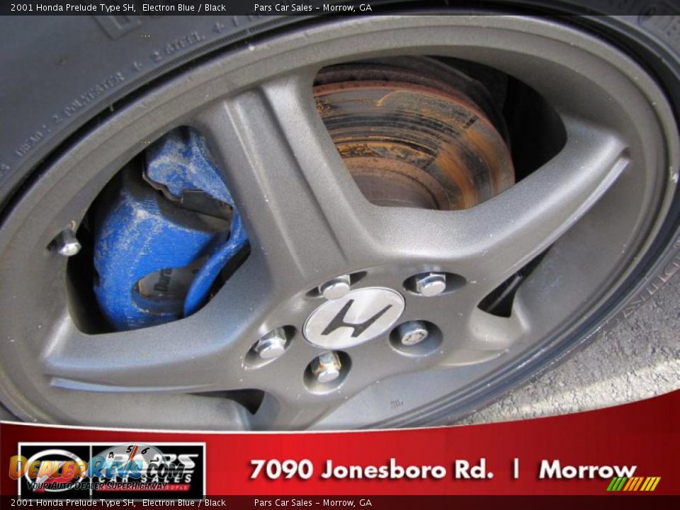 2001 Honda Prelude Type SH Electron Blue / Black Photo #5