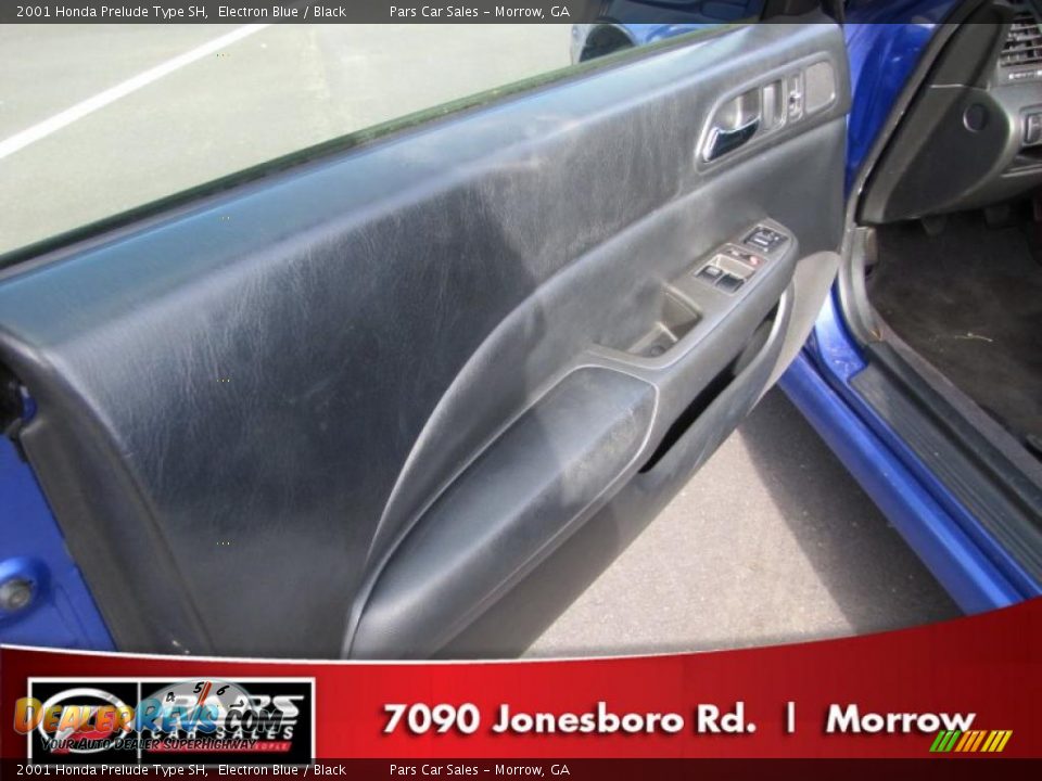 2001 Honda Prelude Type SH Electron Blue / Black Photo #7