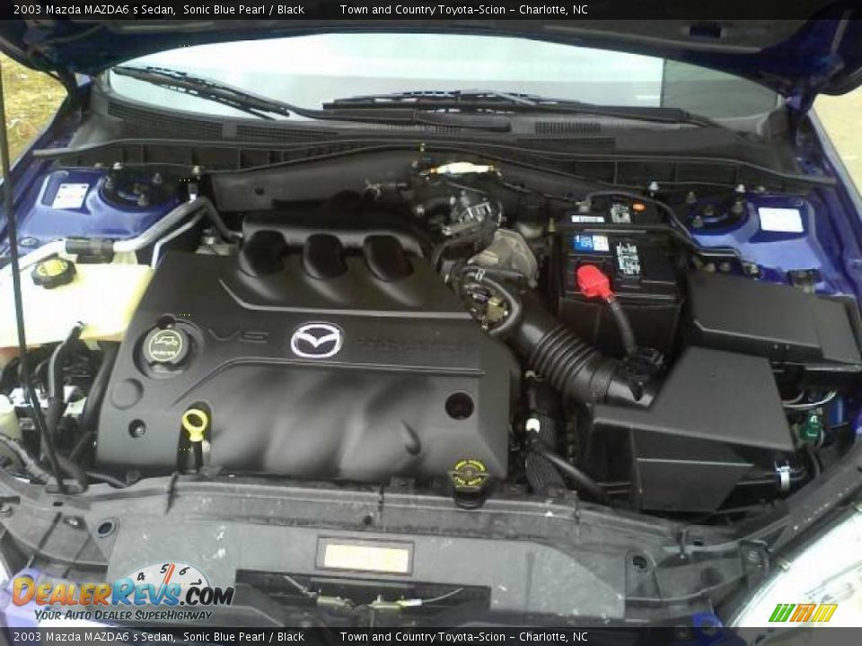 2003 Mazda MAZDA6 s Sedan 3.0 Liter DOHC 24 Valve V6 Engine Photo #19