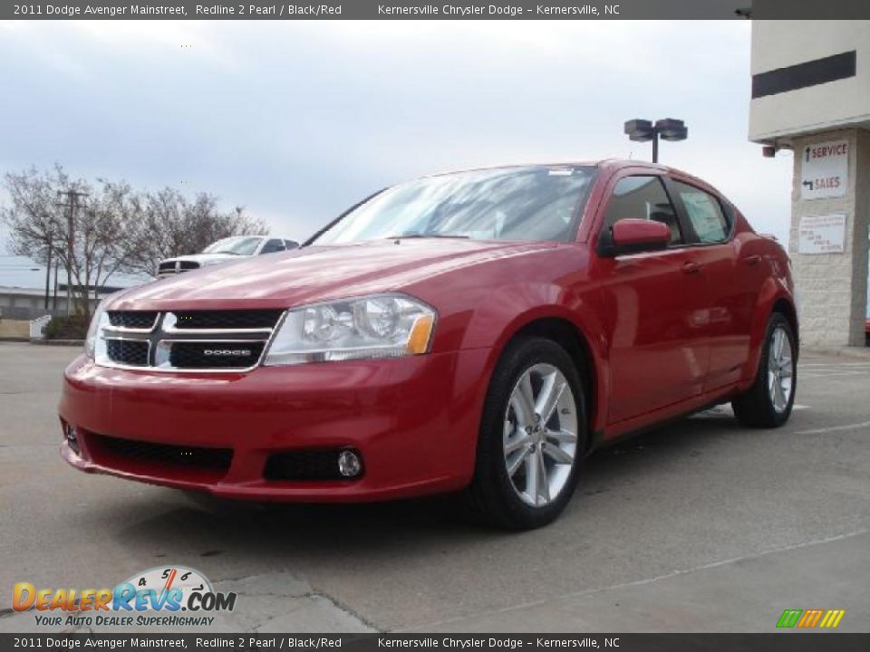 Front 3/4 View of 2011 Dodge Avenger Mainstreet Photo #7