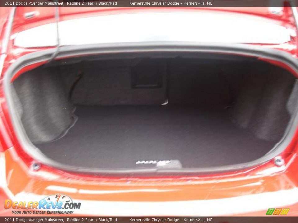 2011 Dodge Avenger Mainstreet Redline 2 Pearl / Black/Red Photo #13