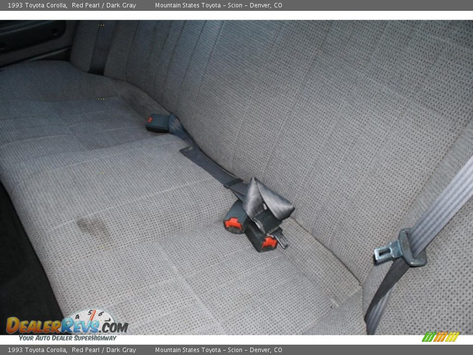 1993 Toyota Corolla Red Pearl / Dark Gray Photo #13