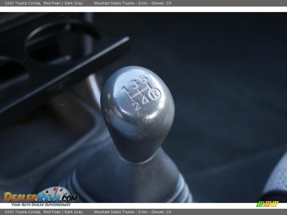 1993 Toyota Corolla Red Pearl / Dark Gray Photo #19