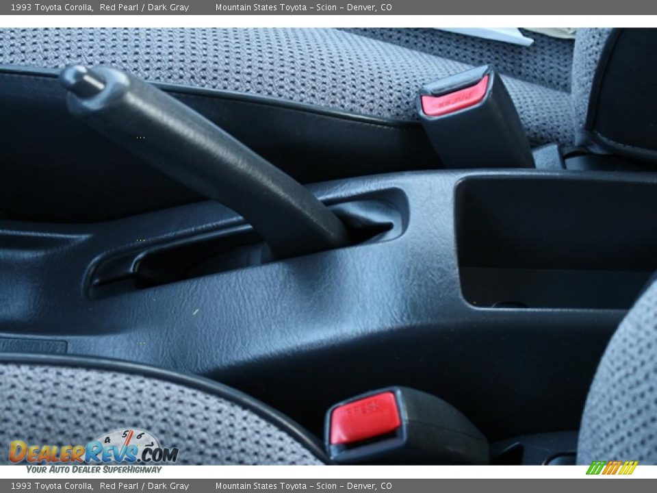1993 Toyota Corolla Red Pearl / Dark Gray Photo #20