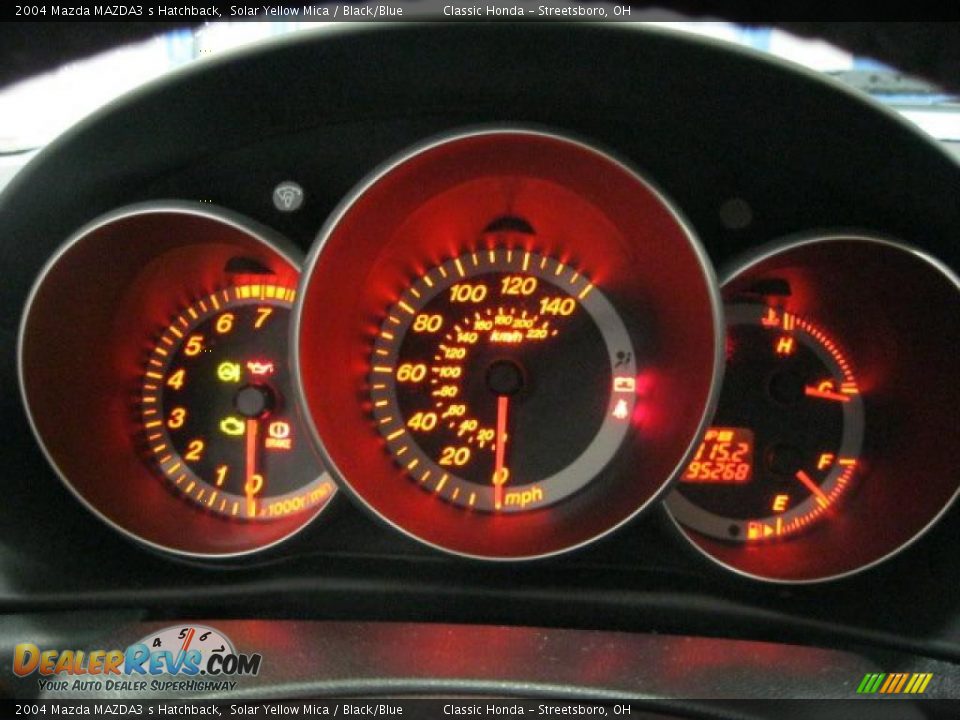 2004 Mazda MAZDA3 s Hatchback Gauges Photo #24