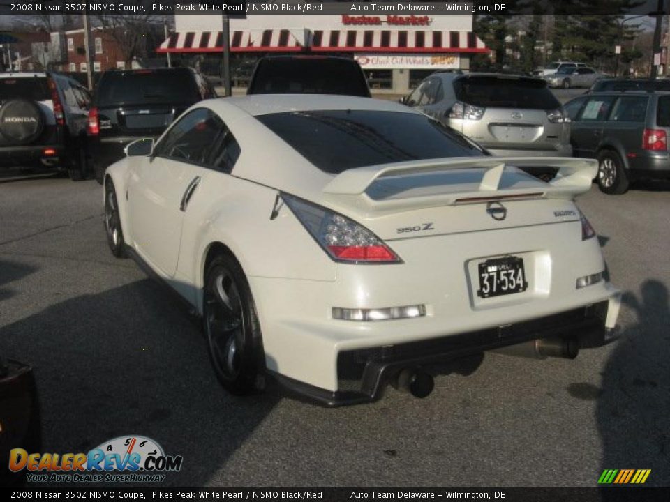 Pikes Peak White Pearl 2008 Nissan 350Z NISMO Coupe Photo #8