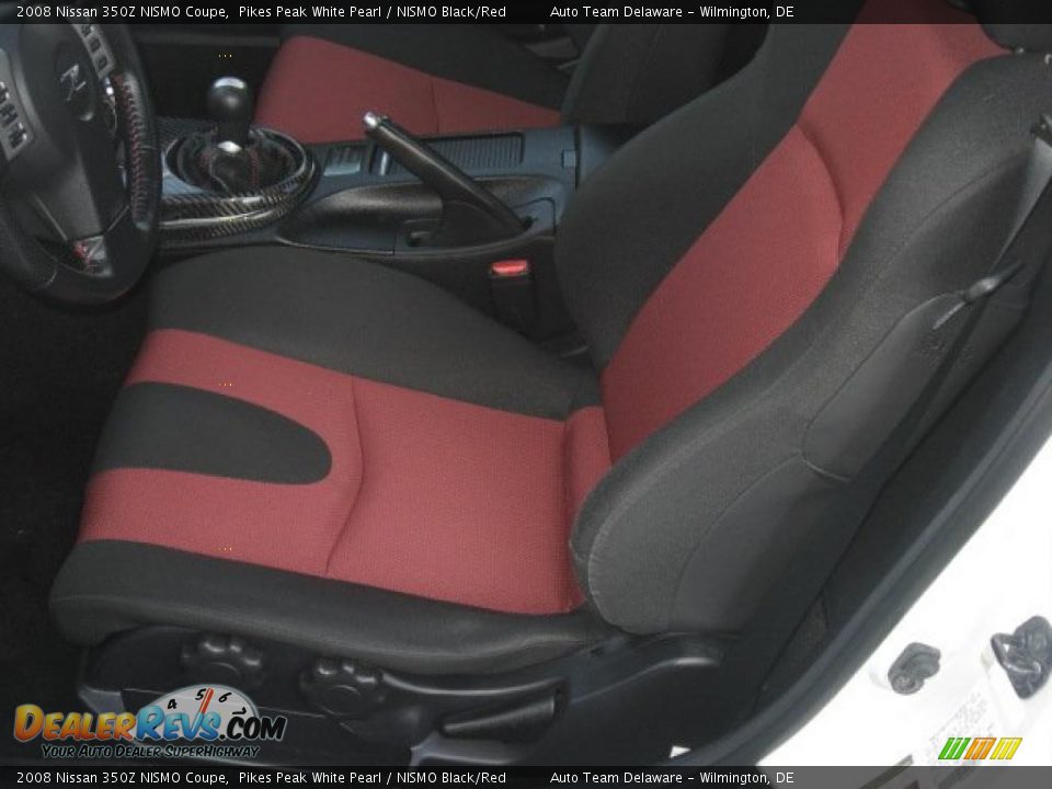 NISMO Black/Red Interior - 2008 Nissan 350Z NISMO Coupe Photo #13