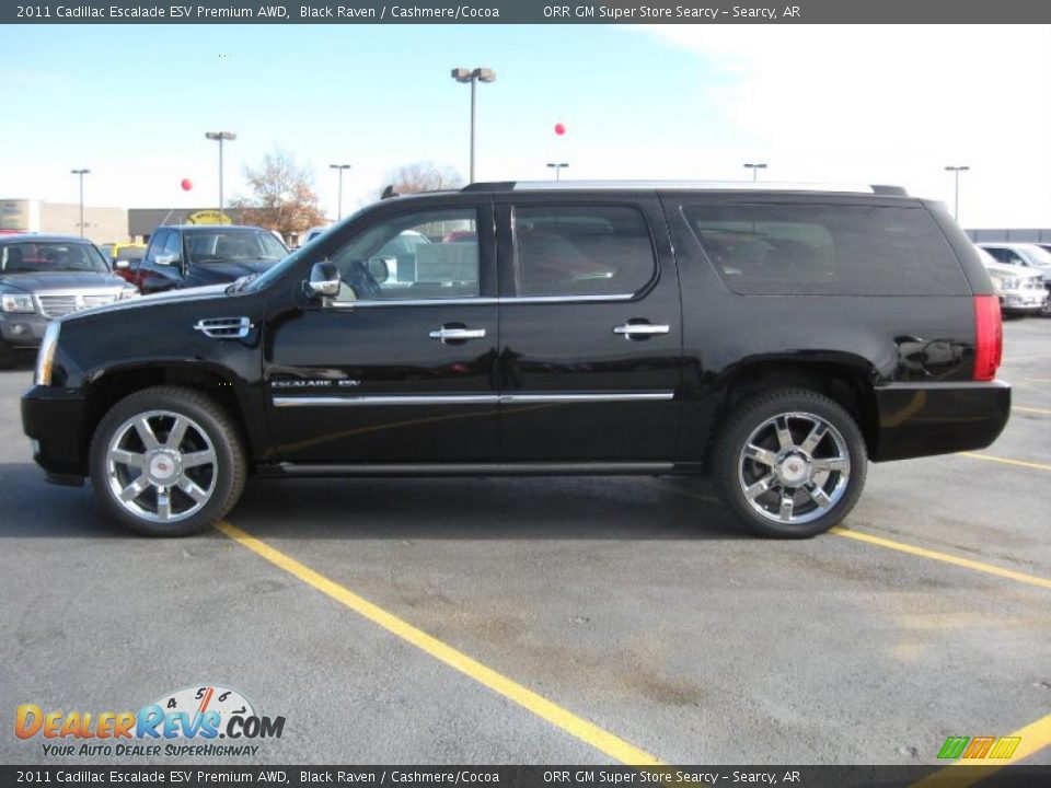 Black Raven 2011 Cadillac Escalade ESV Premium AWD Photo #8