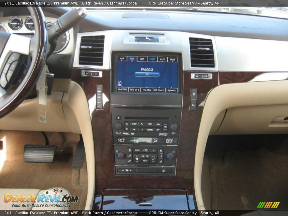 Controls of 2011 Cadillac Escalade ESV Premium AWD Photo #10