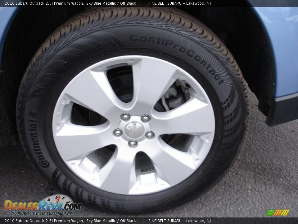 2010 Subaru Outback 2.5i Premium Wagon Wheel Photo #8