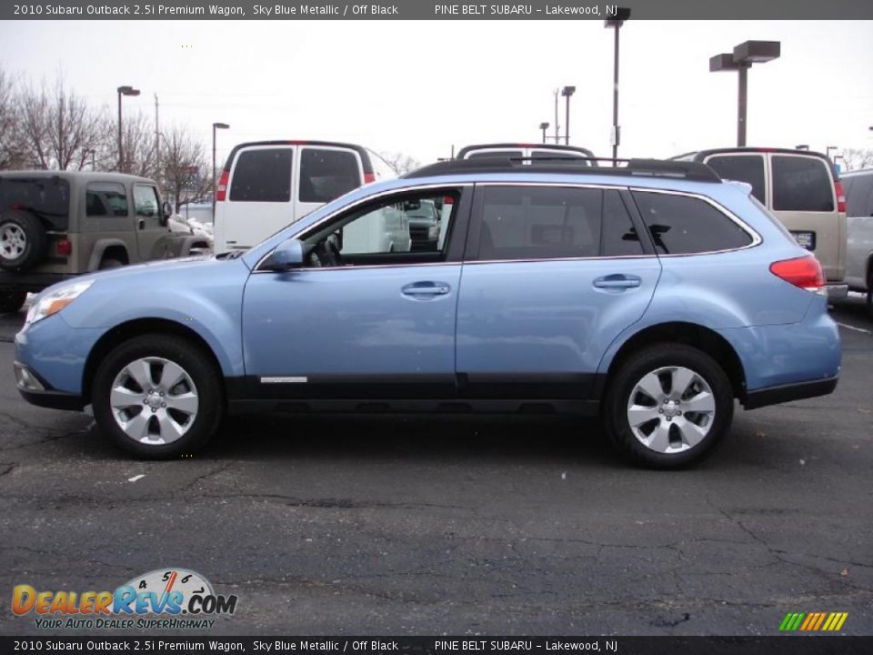 Sky Blue Metallic 2010 Subaru Outback 2.5i Premium Wagon Photo #9