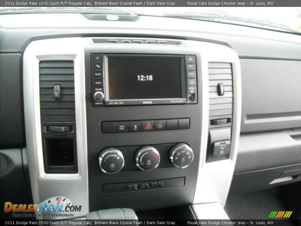 Controls of 2011 Dodge Ram 1500 Sport R/T Regular Cab Photo #22