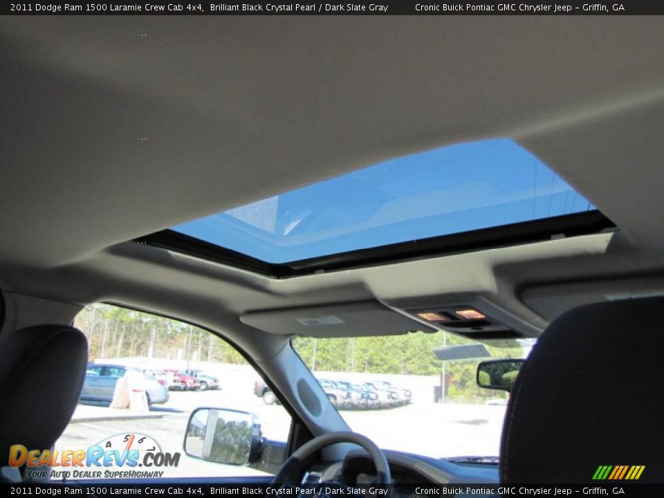 Sunroof of 2011 Dodge Ram 1500 Laramie Crew Cab 4x4 Photo #18