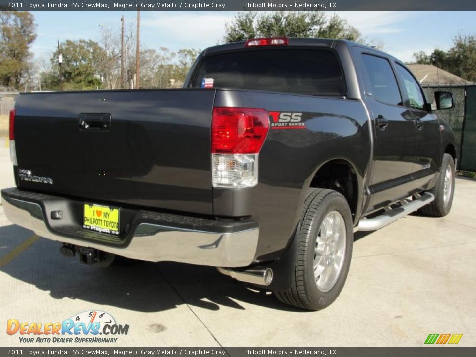 2011 Toyota Tundra TSS CrewMax Magnetic Gray Metallic / Graphite Gray Photo #3