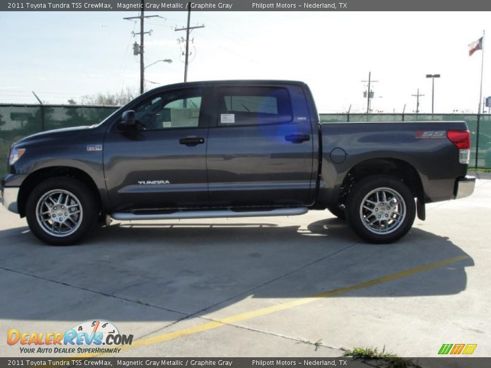 2011 Toyota Tundra TSS CrewMax Magnetic Gray Metallic / Graphite Gray Photo #6