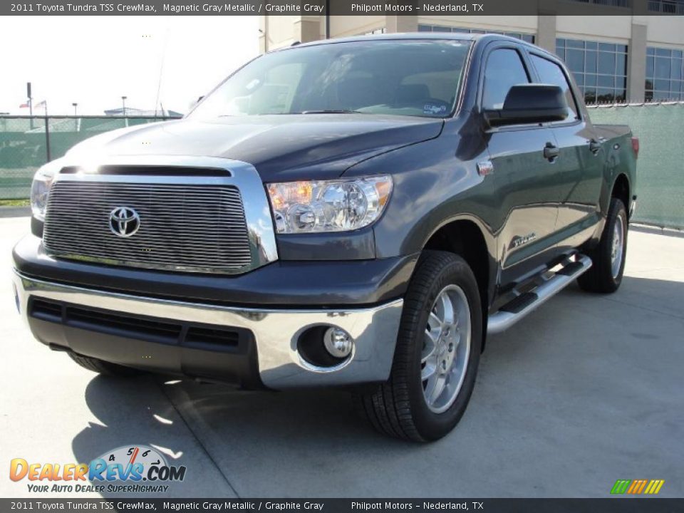 2011 Toyota Tundra TSS CrewMax Magnetic Gray Metallic / Graphite Gray Photo #7